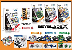 Beyblade — дзиґа для боїв із запусковим пристроєм, розбірна з металевими деталями