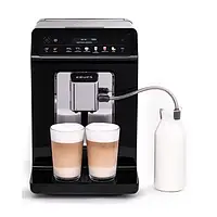 Автоматична кавомашина Krups EA895831 Evidence One, сенсорна, для дому, 2 чашки одночасно, чорна