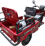 Електричний трицикл з кузовом CARGO-10-GP 1 1000W-60V-32Ah шини 12"/12" купити дешево в Україні, фото 7