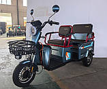 Електричний трицикл з кузовом SOK X3 МАХ 2000W-72V-28Ah шини 10" купити в інтернет-магазині, фото 2