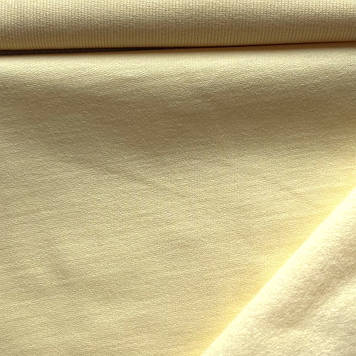 Двонитка тканина трикотажна з начосом жовтий