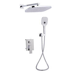 Душова система для душу Qtap Gemini прихованого монтажу на два споживачі QTGEM113CRM45696 CRM