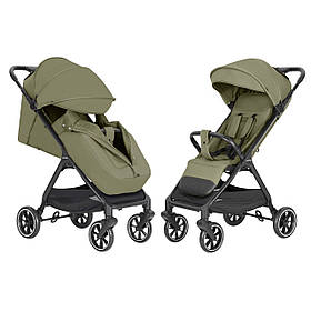 Дитяча прогулянкова коляска легка з автоматичним складанням для дітей Forza 2025 Carrello Lagoon Green