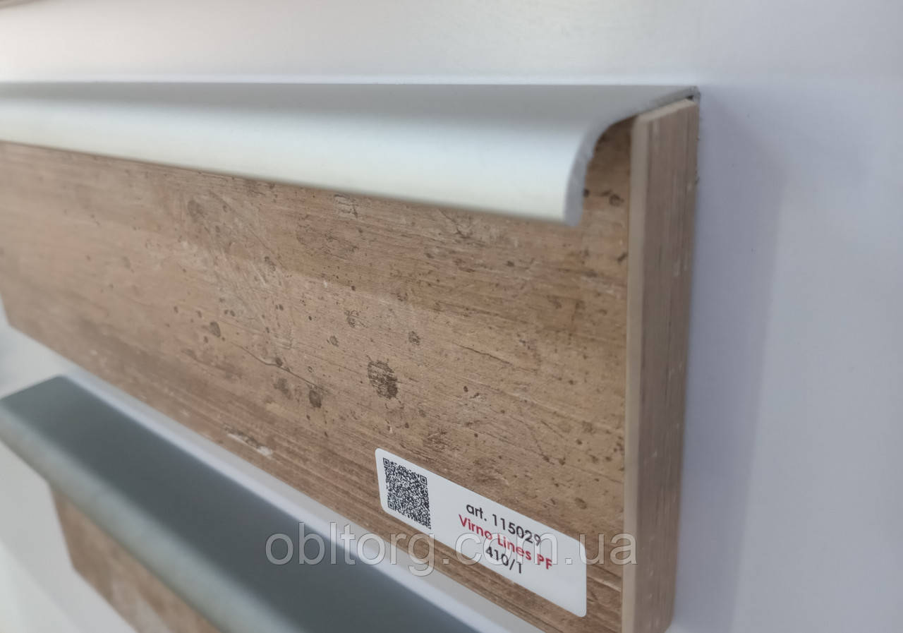 Ручка меблева профільна Virno Lines PF 410/1 L=2500 алюміній, фото 1