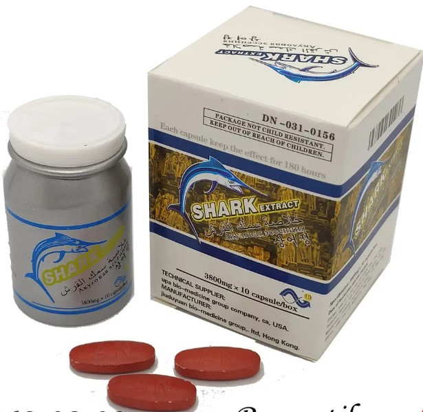 Shark extract акулячий екстракт потенція (10 таблеток), фото 1