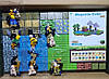 Магнітний конструктор Minecraft Magnetic Cube "Сакура біля озера Ерхай" 224 кубика, фото 3