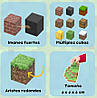 Магнітний конструктор Minecraft Magnetic Cube "Сакура біля озера Ерхай" 224 кубика, фото 5
