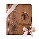 Набір горіхів і сухофуктів книга дерев'яна маленька, фото 4