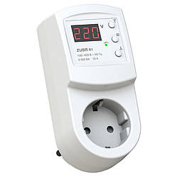 Реле напруги в розетку ZUBR R116Y