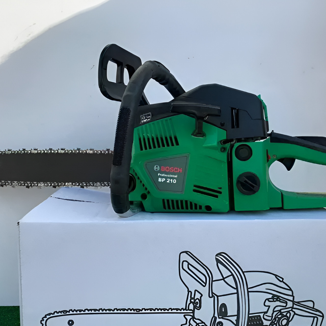 Бензопила BP 210 Пила цепная Бензопила для дачи Профессиональные бензопилы (Пила ручная бензиновая для спила деревьев) - фото 1 - id-p2738752855
