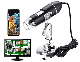 Мікроскоп для паяння, цифровий 1000X USB на ніжці, електронний