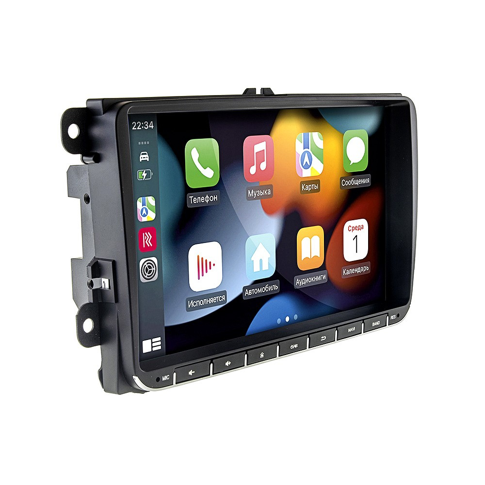 Штатна магнітола Android Volkswagen, skoda,Автомагнітола 2DIN,навігатор,автомагнітола з андроїд, фото 1