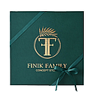 Подарунковий набір з горіхами та сухофруктами mini Green №8, фото 5