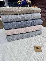 Рушник для обличчя махрові щільний розмір 50 на 100 см (від 6 шт.)