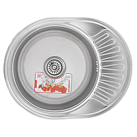 Мойка кухонная Zerix Z5745-08-180E (Satin)