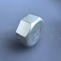 Заглушка різьбова нержавіюча DN80 (3") внутрішня різьба BSPP, восьмигранна, н/ж сталь AISI304, Class 150