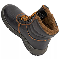 Берци робочі утеплені з металевим носком, зимове спецвзуття з хутром Artmaster BW OC, фото 9