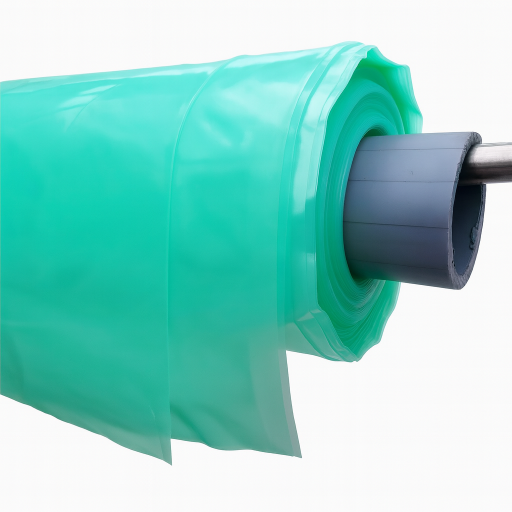 Плівка для теплиць та парників 200 мкм, 6м ширина, ультрафіолетова стабілізація 24 місяці, (зелена)., фото 1