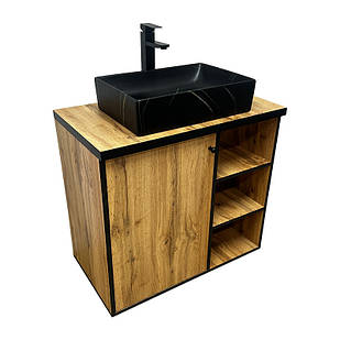 Тумба з умивальником + змішувач Аппалачі