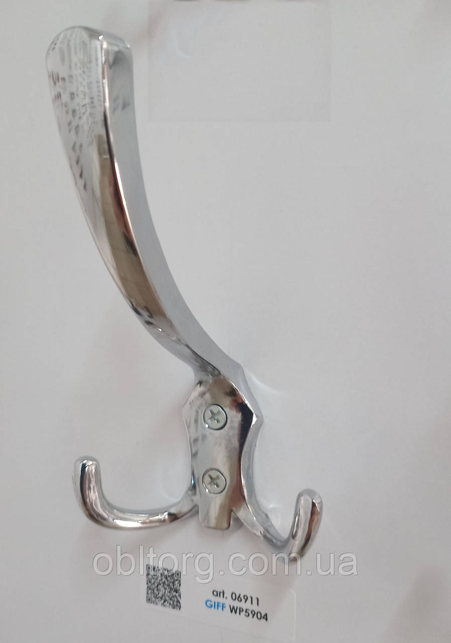 Гачок (гачок) меблевий GIFF WP59 Хром, фото 1
