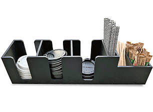 Барний органайзер Кришечки ПЛЮС 47х11х12 см, (МДФ) лінія BLACK, фото 1