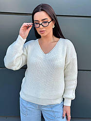 Жіночий светр в'язаний