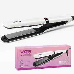 Випрямляч для волосся з турмаліновим покриттям, VGR V-511 / Утюжок для волосся / Плойка-вирівнювач