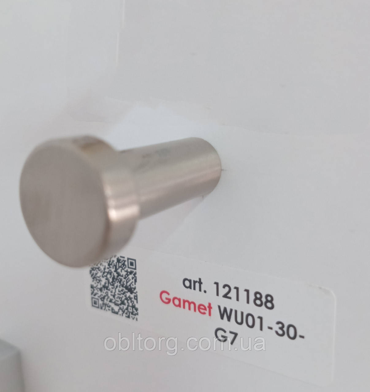 Гачок Gamet WU01-30-G7 нержавіюча сталь, фото 1