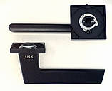Ручки дверні USK A-90030 Ultra Чорні, фото 5