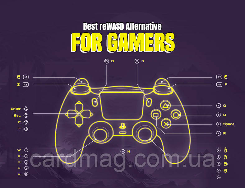 ReWASD for Gamers на 1 ПК (Ліцензійний ключ)