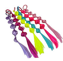 Дитячі штучні коси кольорові