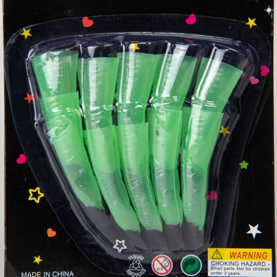 Пальці зомбі світловідбивні на Хилоуїн, фото 1