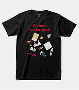 Футболка з принтом "Woman starter pack", фото 2