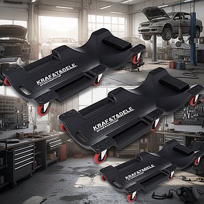 Лежак підкатний для авторемонта Kraft&Dele KD350