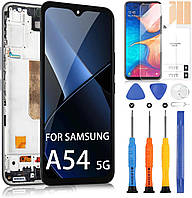 Комплект Дисплей Samsung Galaxy A54 5G A546 з тачскріном і рамкою та інструментами Заміна екрану