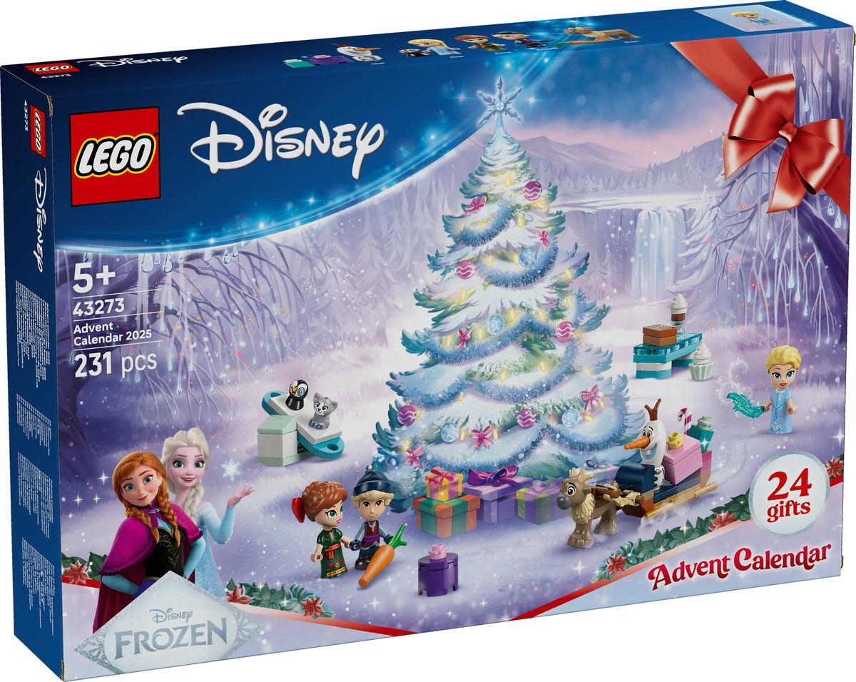 Новорічний адвент-календар 2025 Конструктор LEGO Advent Disney Princess, фото 1