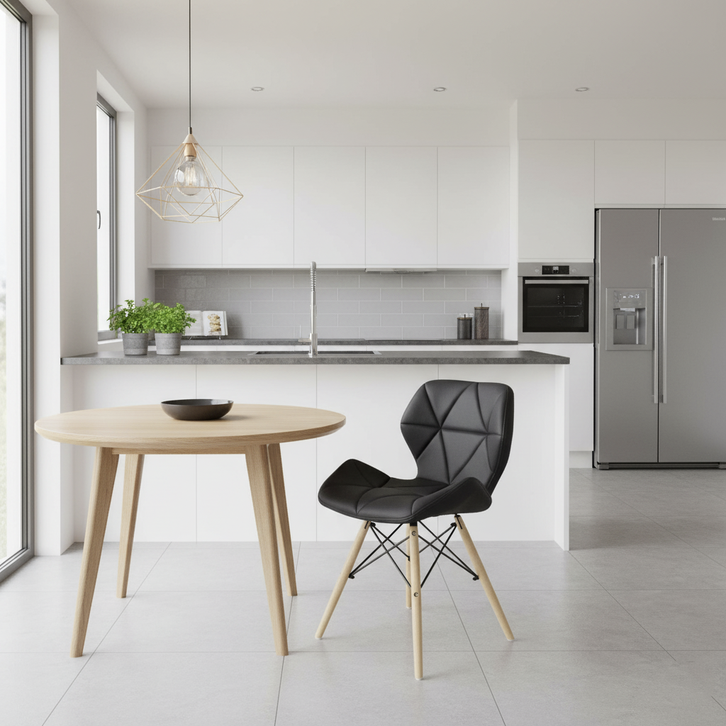 Стілець кухонний з м'яким сидінням ELVA_3325, фото 1