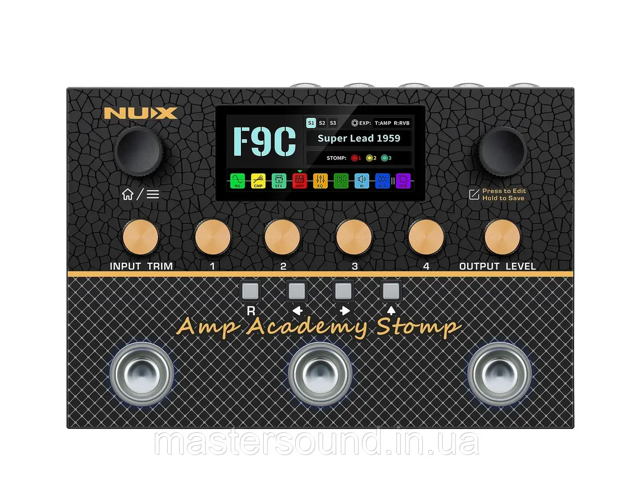 Гітарний процесор NUX Amp Academy Stomp, фото 1