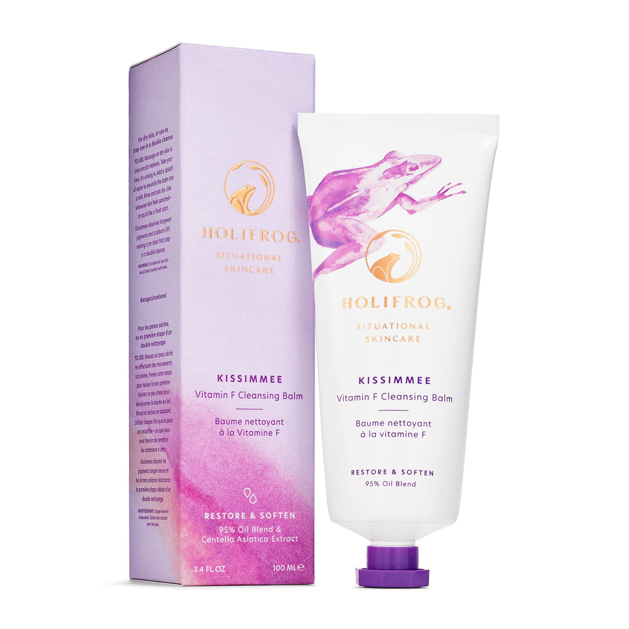 Holifrog Kissimmee — бальзам для очищення обличчя та зняття макіяжу з вітаміном F, 100 мл, фото 1