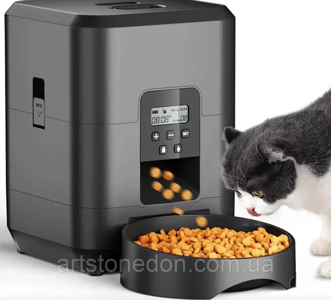 Автоматична годівниця для котів і собак (з таймером), фото 1