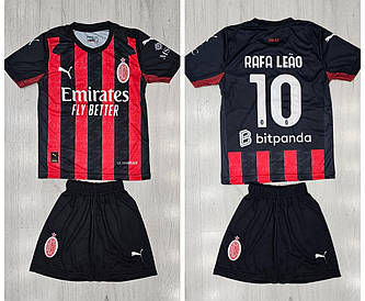 Футбольна форма дитяча Rafa Leao FC Milan (ФК Мілан)
