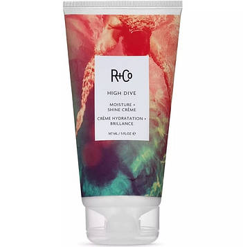 R+Co High Dive Moisture and Shine Crème зволожувальний крем для гладкого та слухняного волосся, 147 мл