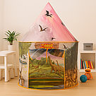 Дитячий ігровий намет Парк Юрського Періоду 135х105см / Ігровий будиночок для дітей / Намет дитячий, фото 2