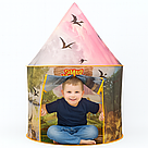 Дитячий ігровий намет Парк Юрського Періоду 135х105см / Ігровий будиночок для дітей / Намет дитячий, фото 5