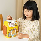 Електронна скарбничка з кодовим замком  19х13х13 см / Дитяча скарбничка рюкзак/ Копілка з купюроприймачем, фото 2
