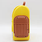 Електронна скарбничка з кодовим замком  19х13х13 см / Дитяча скарбничка рюкзак/ Копілка з купюроприймачем, фото 7