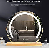 Світлодіодне дзеркало з підсвіткою та трьома режимами яскравості, фото 2