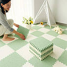 Килимок-пазл 20шт + Подарунок Іграшка "Злови качку" / Дитячий килим пазл з ворсом / Пазли на підлогу, фото 2