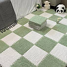 Килимок-пазл 20шт + Подарунок Іграшка "Злови качку" / Дитячий килим пазл з ворсом / Пазли на підлогу, фото 5