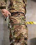 Демісезонний польовий костюм софтшел TANJENT мультикам з липучками під шеврони ПП7869 ТМ, фото 9